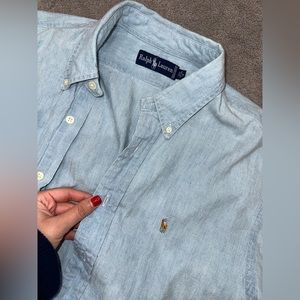 Denim button up, Ralph Lauren